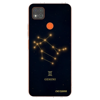 Picasee silikonski prozorni ovitek za Xiaomi Redmi 9C - GEMINI