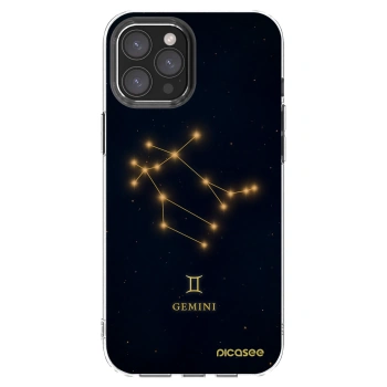 Picasee silikonski prozorni ovitek za Apple iPhone 12 Pro Max - GEMINI