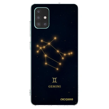 Picasee silikonski prozorni ovitek za Samsung Galaxy M51 M515F - GEMINI