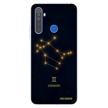 Picasee silikonski prozorni ovitek za Realme 5 - GEMINI