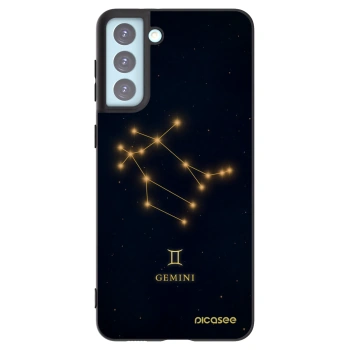 Picasee silikonski črni ovitek za Samsung Galaxy S21+ 5G G996F - GEMINI
