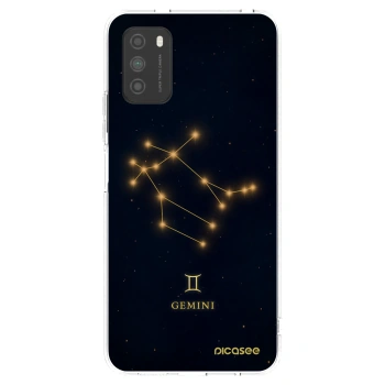 Picasee silikonski prozorni ovitek za Xiaomi Poco M3 - GEMINI