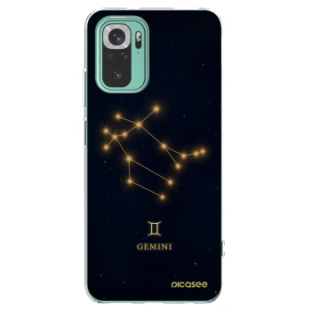 Picasee silikonski prozorni ovitek za Xiaomi Redmi Note 10 Pro - GEMINI