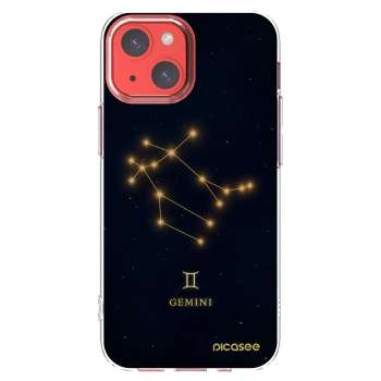 Picasee silikonski prozorni ovitek za Apple iPhone 13 mini - GEMINI