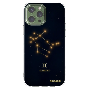 Picasee silikonski prozorni ovitek za Apple iPhone 13 Pro Max - GEMINI
