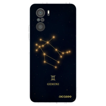 Picasee silikonski prozorni ovitek za Xiaomi Poco F3 - GEMINI