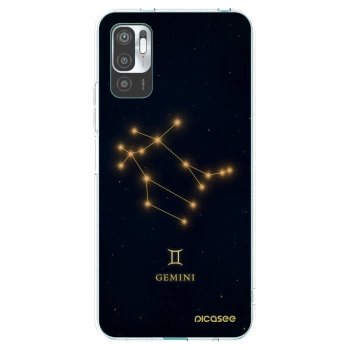 Picasee silikonski prozorni ovitek za Xiaomi Redmi Note 10 5G - GEMINI