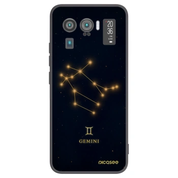 Picasee silikonski črni ovitek za Xiaomi Mi 11 Ultra - GEMINI
