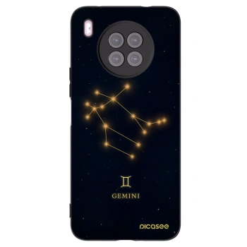Picasee silikonski črni ovitek za Huawei Nova 8i - GEMINI