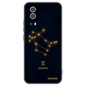 Picasee silikonski črni ovitek za Vivo Y72 5G - GEMINI