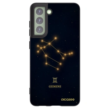Picasee silikonski črni ovitek za Samsung Galaxy S21 FE 5G - GEMINI
