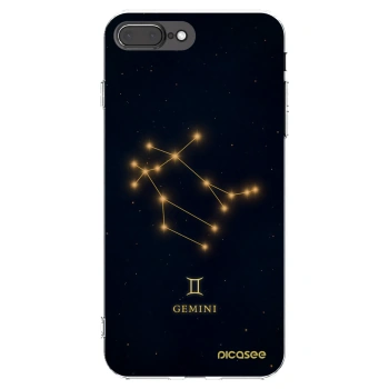 Picasee silikonski prozorni ovitek za Apple iPhone 7 Plus - GEMINI