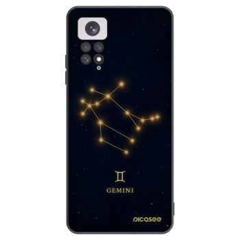 Picasee silikonski črni ovitek za Xiaomi Redmi Note 11 - GEMINI