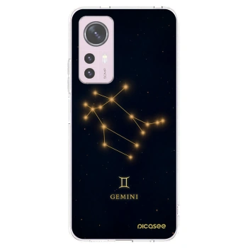 Picasee silikonski prozorni ovitek za Xiaomi 12 - GEMINI
