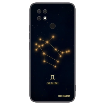 Picasee silikonski črni ovitek za Xiaomi Redmi 10C - GEMINI
