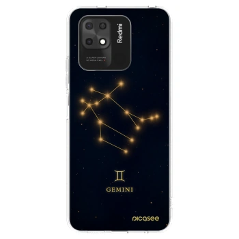 Picasee silikonski prozorni ovitek za Xiaomi Redmi 10C - GEMINI