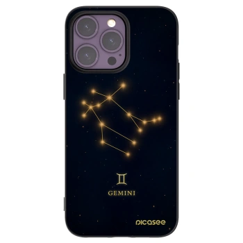 Picasee silikonski črni ovitek za Apple iPhone 14 Pro Max - GEMINI