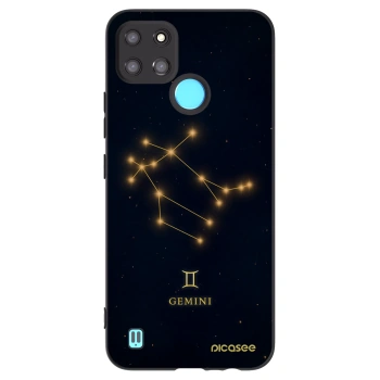 Picasee silikonski črni ovitek za Realme C21Y - GEMINI