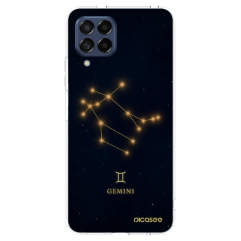 Picasee silikonski prozorni ovitek za Samsung Galaxy M53 5G - GEMINI