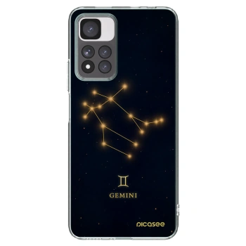 Picasee silikonski prozorni ovitek za Xiaomi Redmi Note 11 Pro+ 5G - GEMINI