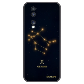 Picasee silikonski črni ovitek za Honor 70 - GEMINI