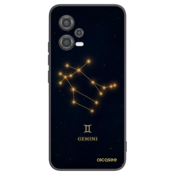 Picasee silikonski črni ovitek za Xiaomi Poco X5 - GEMINI
