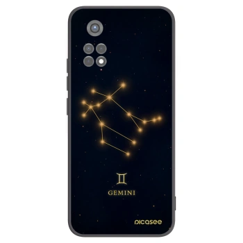Picasee silikonski črni ovitek za Xiaomi Redmi Note 11S 5G - GEMINI