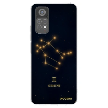 Picasee silikonski prozorni ovitek za Xiaomi Redmi Note 11S 5G - GEMINI