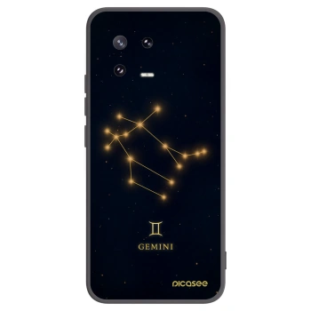 Picasee silikonski črni ovitek za Xiaomi 13 Pro - GEMINI
