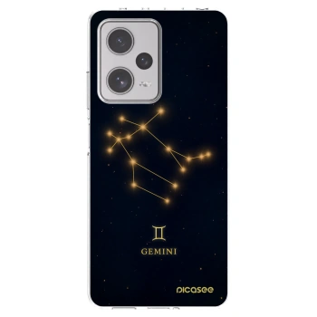 Picasee silikonski prozorni ovitek za Xiaomi Redmi Note 12 Pro+ 5G - GEMINI