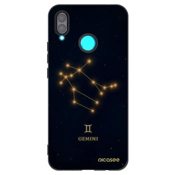 Picasee silikonski črni ovitek za Huawei Nova 3 - GEMINI