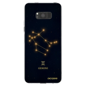Picasee silikonski prozorni ovitek za Samsung Galaxy S8 G950F - GEMINI