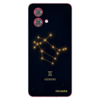 Picasee silikonski prozorni ovitek za Motorola Moto G84 5G - GEMINI