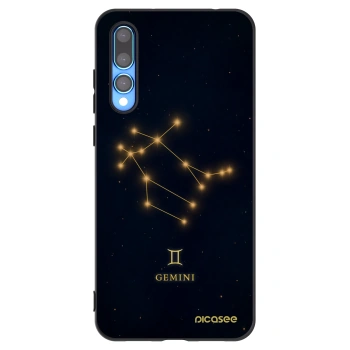 Picasee silikonski črni ovitek za Huawei P20 Pro - GEMINI