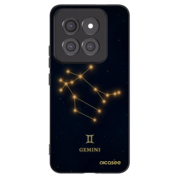 Picasee silikonski črni ovitek za Xiaomi 14 Pro - GEMINI