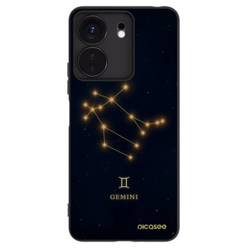 Picasee silikonski črni ovitek za Xiaomi Redmi 13C 4G - GEMINI