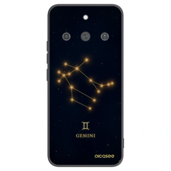 Picasee silikonski črni ovitek za Realme 11 Pro+ - GEMINI