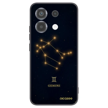 Picasee silikonski črni ovitek za Xiaomi Poco X6 - GEMINI