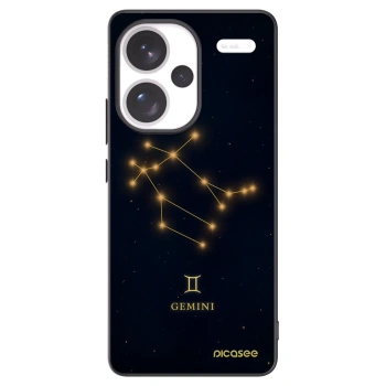 Picasee silikonski črni ovitek za Xiaomi Redmi Note 13 Pro+ 5G - GEMINI