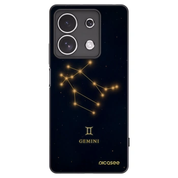 Picasee silikonski črni ovitek za Xiaomi Redmi Note 13 4G - GEMINI