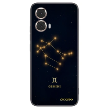 Picasee silikonski črni ovitek za Motorola Moto G85 - GEMINI