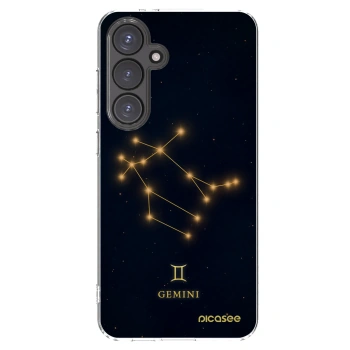 Picasee silikonski prozorni ovitek za Samsung Galaxy S24 FE S721B - GEMINI