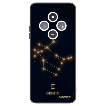 Picasee silikonski črni ovitek za Xiaomi Redmi 14C - GEMINI