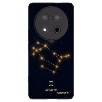 Picasee silikonski črni ovitek za Honor Magic7 Lite 5G - GEMINI