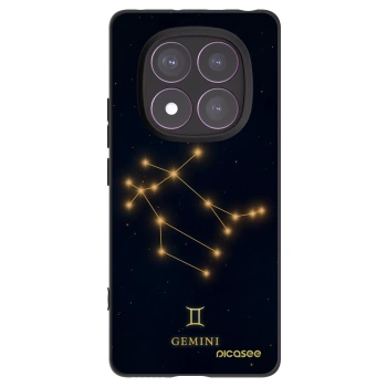 Picasee silikonski črni ovitek za Xiaomi Redmi Note 14 Pro 4G - GEMINI
