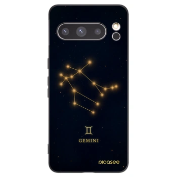 Picasee silikonski črni ovitek za Google Pixel 8 Pro - GEMINI