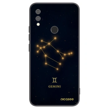 Picasee silikonski črni ovitek za Xiaomi Redmi Note 7 - GEMINI