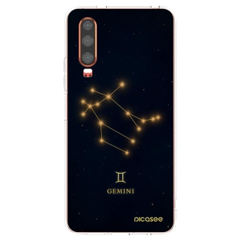 Picasee silikonski prozorni ovitek za Huawei P30 - GEMINI