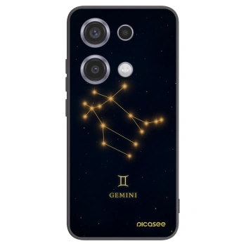 Picasee silikonski črni ovitek za Xiaomi Redmi Note 14S - GEMINI