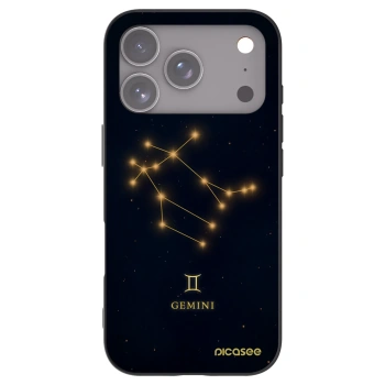 Picasee silikonski črni ovitek za Apple iPhone 17 Pro - GEMINI